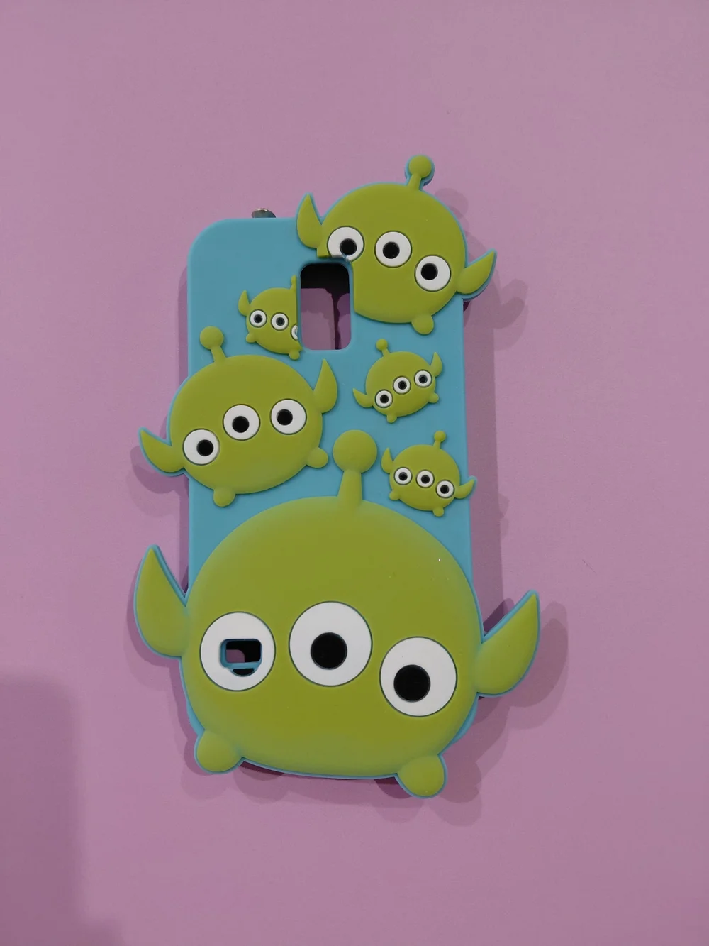 Samsung Galaxy S8 Toy Story Phone Case With Jewerly Plug Yellow